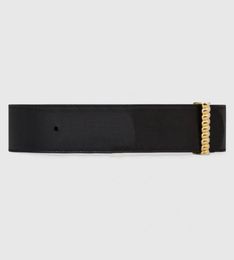 10A screw thread gold buckle belt belts for men highest quality new women black nude genuine leather belt with green box 627055 732921556