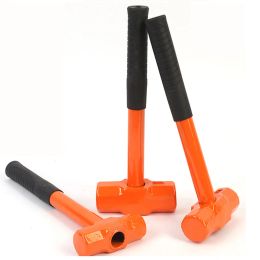 Hammer Octagon Hammer Sled Hammer Shock Cracking Hammer For Demolition Cracking Work Breaks Crystals Heavy Wall Hammer Hand Tools