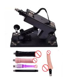 Powerful Female Sex Machine with Dildos Masturbation Device Electric Sex Toys for Women 6cm Retractable8456284