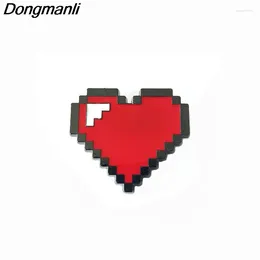 Brooches P2976 Dongmanli Heart Metal Enamel Pins And For Women Men Lapel Pin Backpack Bags Badge Kids Gifts
