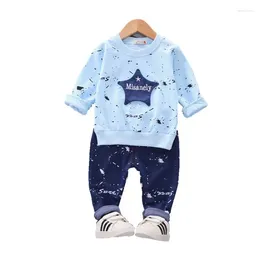Clothing Sets Spring Autumn Children Boys Clothes Baby Girls Casual T-Shirt Pants 2Pcs/Sets Toddler Costume Kids Outfits Infant Tracksuits