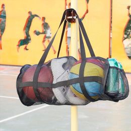 Outdoor Bags Foldable Mesh Swimming Bag Lightweight Beach Toys Basket Multi-Function Dry Sack Large Capacity For Sports