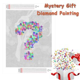 Craft HUACAN 5D DIY Photo Custom Private Full Square Drill Mystery Gift Diamond Painting Mysterious Picture Handcraft Kit Gift