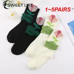 Women Socks 1-5PAIRS Thin Stockings Spring And Autumn Feet Warm Sock Mens Womens Underwear Home Wear Preppy Style