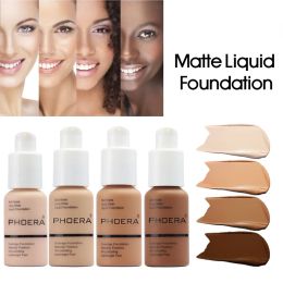 Compacts 30ml Face Foundation Cream Base Makeup Liquid Foundation Moisturiser Oil Control Natural Long Lasting Facial Concealer