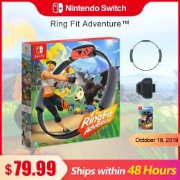Deals Ring Fit Adventure Nintendo Switch Game Deals 100% Official Original Physical Game Card Sports Genre for Switch Game Console