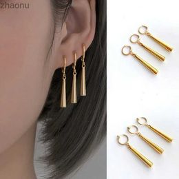 Dangle Chandelier KADRUFI 3Pcs 2023 Role Play Zoro Earrings Womens Earrings Clip Gold Perforated Hook Earrings Jewelry Pavilion Gift XW