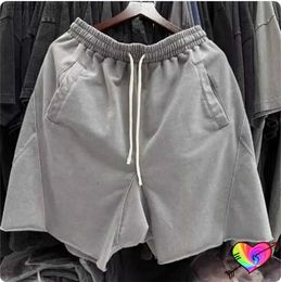 Men's Shorts 2024 Blank Multip Sewing Men Women Thick Material Pockets Back Integrated Design Half Pants H240507
