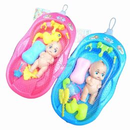 Bath Toys Doll Bath Toy Set Keep Children Entertained Bathing Toy Gift for Childrens Day Thanksgiving d240507