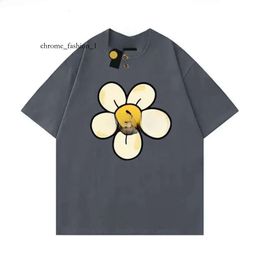 Drawdrew Shirt Bay Shirt Men's Designer Face Summer Draw Haikyuu Women's Tee Loose Tops Round Neck Drew Hoodie Floral Hat Small Yellow Face 833