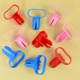 Party Decoration 2pcs 3 Colour Optional Solid Plastic Balloon Knotter Knot Tying Tool Wedding Supplies Household Accessories