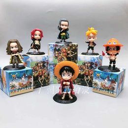Blind box Anime One Piece Blind Box Mystery Box Figure Toys Wholesale Luffy Gol D Roger Shanks Ornament Decorations Gift T240506