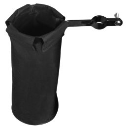 Instruments Drumstick Tube Bag Black Cylindrical Drumstick Holder Oxford Cloth Metal Clip Sturdy Percussion Drum Instrument Accessories