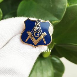 Brooches 10pcs Free Masons Badge Metal Craft Lodge United Kingdom UK Flag Masonic Freemason Pin Brooch Customised Soft Enamel Lapel Pins