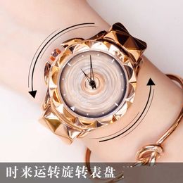 New Marthas Time Running Fully Automatic Mechanical Watch Trendy and Fashionable Korean Edition Simple and Versatile Waterproof Watch for Women