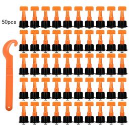 50PCS Tile Levelling System Construction Tool Tile Leveller Levelling System for Floor Tiles Levelling Tool Building Tools