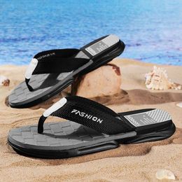 Slippers Men's Sandal Summer Sneaker Men Thick Bottom Platform Slides Soft Casual Beach Shoes