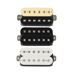 Accessories FLEOR 1PC Alnico 2 Guitar Humbucker Pickup Double Coil Pickup 4Wires Neck/Bridge for Choose