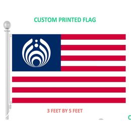 Banner Flags Bassnectar Mix Us Stripe Flag 3Ft By 5Ft 100D Polyester And Banners Drop Delivery Home Garden Festive Party Supplies Dhapc