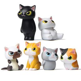 Decorative Objects Figurines Home Accessories Camouflage Cat Animal Ornaments Cat Costume Headgear Disguise Seal Panda Shiba Inu Hand Office Boy Home Decor T24050
