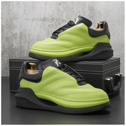 Casual Shoes 2024 Men's Sneakers Luxury Leather Hip Hop Sports Skateboard Designer Brand Zapatillas Hombre