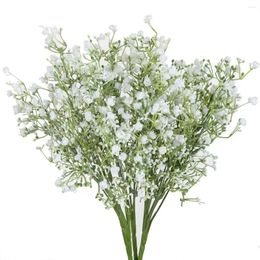 Decorative Flowers 5 Forks Artificial Flower Plant Gypsophila S Wedding Bridal Bouquet Christmas Home Decor Vase Diy Gift Pography Prop