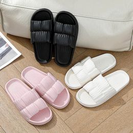 Women Light Slippers Summer Beach Eva Soft Sole Sandals Leisure Indoor Bathroom Antislip Zapatillas Chaussons 240420