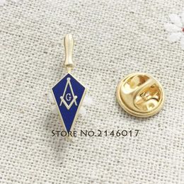 Brooches 10pcs Masonic Freemason Tool Masonry Square And Compass Lapel Pin Trowel A Perfect Gift For The Fellow Free Masons Badges Brooch