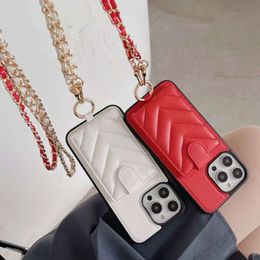 Suitable for iPhone 14 phone crossbody zero wallet iPhone 15 promax protective case 15/12 Xiaoxiang handheld