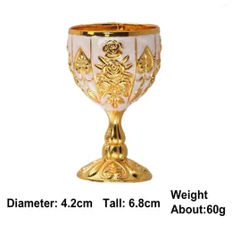 Mugs 1pc Vintage Wine Cup Retro Chic 30ml High-Quality Metal Champagne Home Improvement Tools Household Parts