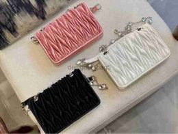 10A+ Mirror quality Designer bag Pleated Rhombic Velvet Women Bag Chain Small Square Bag One Shoulder Oblique Span Bag Diamond Embedding Evening Package bags