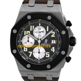 Automatic Watch AP Luxury Watches APS factory Audemar Pigue Royal Oak Offshore RubberClad chronograph 25940 OPKZ