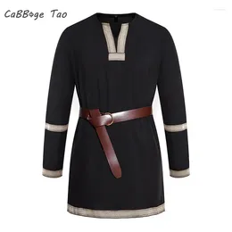 Men's T Shirts Spring Solid Colour Daily Casual Fashion Long Sleeved V-neck Top T-shirt