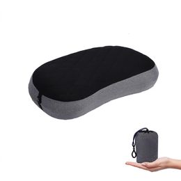 2024 Outdoor Camping U-Shape Travel for Aeroplane Inflatable Neck Travel Accessories Comfortable Pillow for Sleep Home Textile 240423