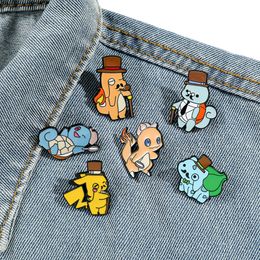 Childhood game yellow elf funny friends enamel pin Cute Anime Movies Games Hard Enamel Pins Collect Metal Cartoon Brooch Backpack Hat Bag Collar Lapel Badges