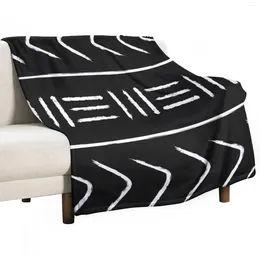 Blankets Black Mudcloth - Pillow Version Throw Blanket Picnic Personalised Gift