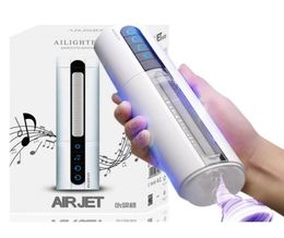 Intelligent Suction Male Masturbator Moaning Interactive Heating Sex Machine Induced Vibration Artificial Vagina Sex Toy for Men Y1325256