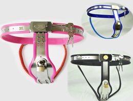Stainless Steel Belts Y-Type Pants Female Device Adult Games Bondage Sex Toys for Woman 3 Colour Choose G7-5-517841718