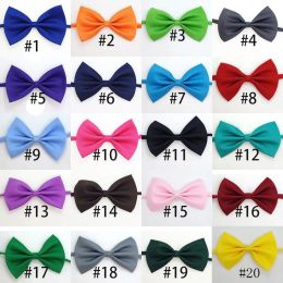 Children boys and girls bow tie bow wedding party red red purple bow fashion accessories wholesale W027 LL