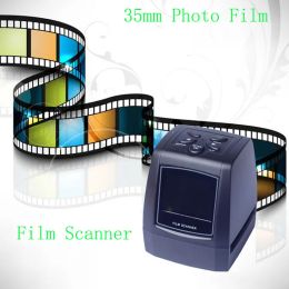 Scanners 5MP 10MP 35mm Portable SD Card Film Scan Photo Scanners Negative Film Slide Viewer Scanner USB MSDC Film Monochrome Slide FC718