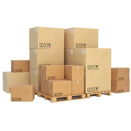 Corrugated box express box packaging super hard and durable moving carton HD printing various models complete factory direct sales can be Customised