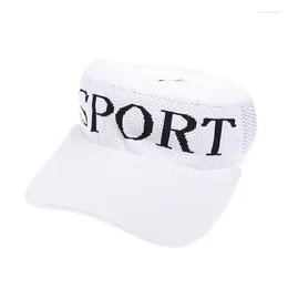 Berets Summer Sun Hats Men Women Adjustable UV Protection Top Empty Solid Sport Tennis Golf Running Sunscreen Baseball Cap