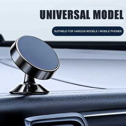 Cell Phone Mounts Holders Car Phone Holder Magnetic Universal Magnet Phone Mount for iPhone 14 13 Pro Huawei in Car Mobile Cell Phone Holder