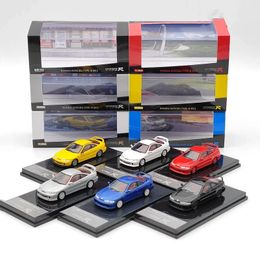 Die cast 1 64 scale Honda car model Integra Type-R DC2 alloy simulation series display fan gift hobby toy car model inventory 240506