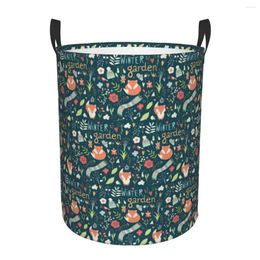 Laundry Bags Dirty Basket Pattern (3) Folding Clothing Storage Bucket Toy Home Waterproof Organizer