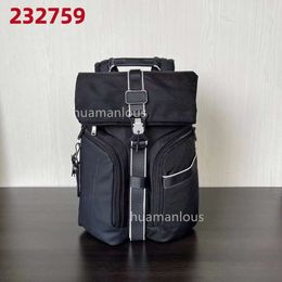 Commuting Mens TUMIIS Designer 232759 Fashion Chestbag Backpack TUMIISbag Top Initials Ballistic Nylon Computer Waterproof Fashionable Business 0DHO