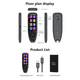 Scanners 2022 NEW Dictionary Translator Pen Scanner Text Scanning Reading 116 Languages Translate Touchscreen Wireless Offline Function