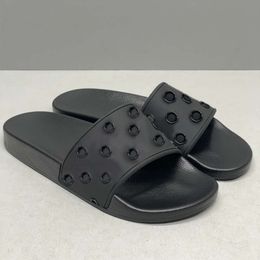 Mens slides designer sandálias sapatos de praia sandália feminino lineado chinelos flags mulheres listras listradas lipper com caixa 311