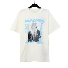 Palm PA Harajuku 24SS Summer Letter Printing Bubble Letter Logo T Shirt Boyfriend Gift Loose Oversized Hip Hop Unisex Short Sleeve Lovers Style Tees Angels 2283 DVZ