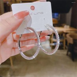 Hoop Earrings Full Simple Retro Alloy Fashion Accessories High Quality Personality